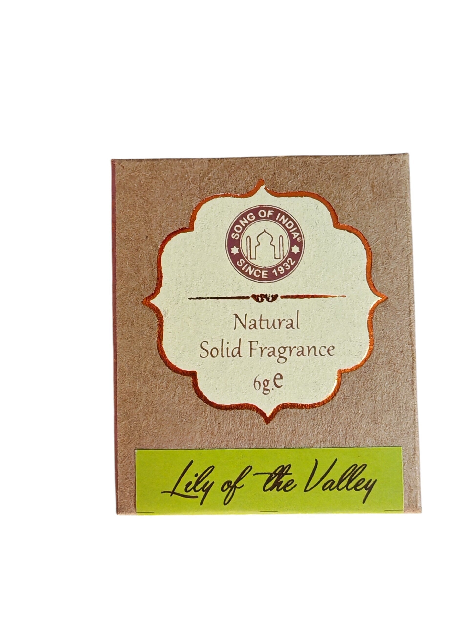 Organic Goodness Duftcreme (Aromadiffusor) Maiglöckchen/Lily of the valley im Rosenholzgefäß