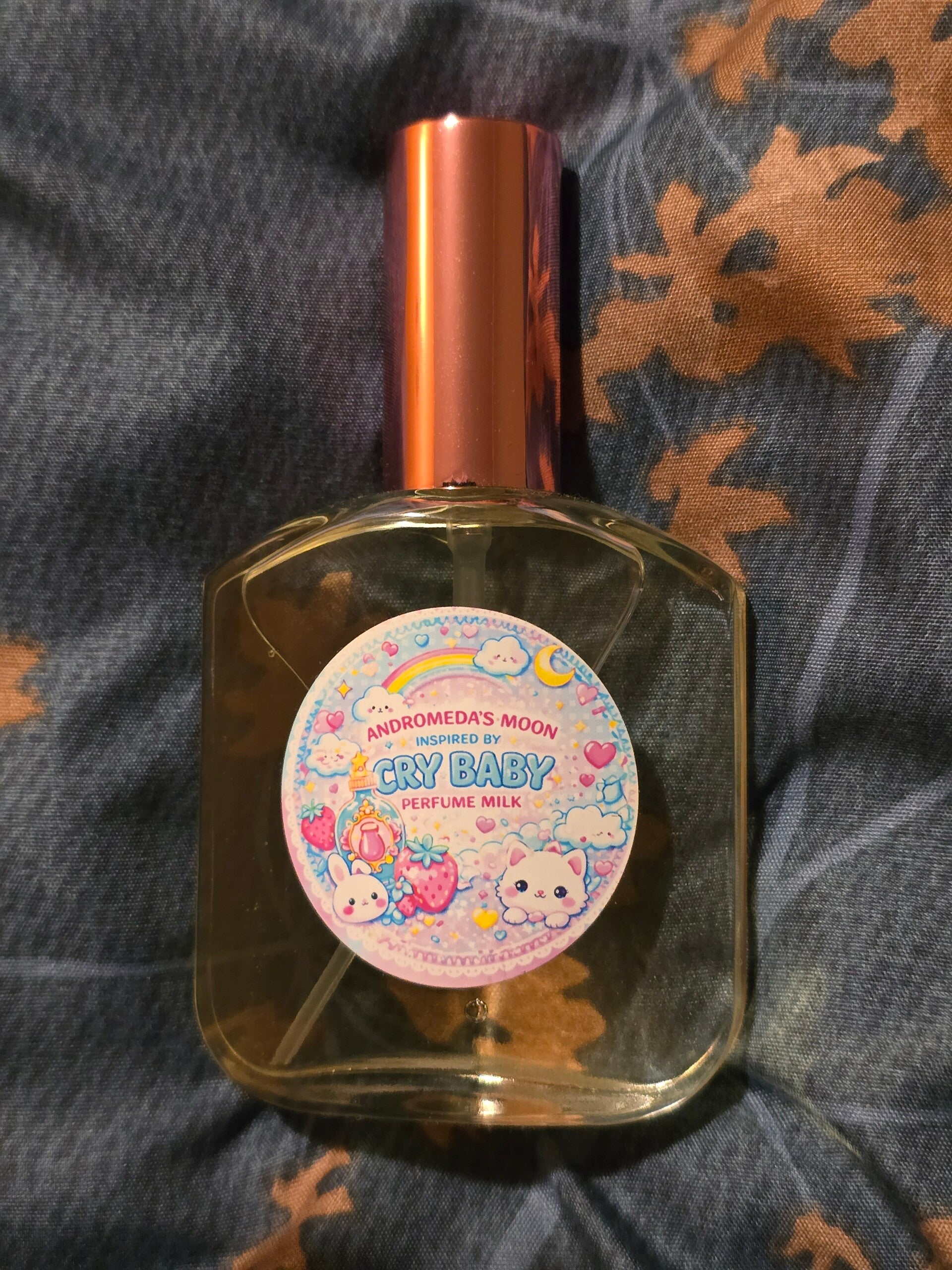 Andromeda's Moon Cry Baby parfume milk