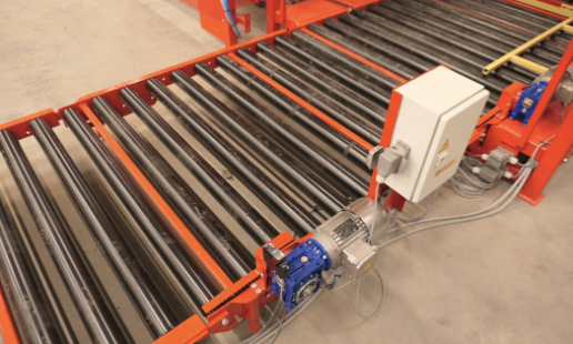 WiBo Extra buffer rollenbaan unit voor volle pallets (APU 1)