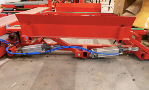 WiBo Pallet invoer voor 1 pallet haaks op rollenbaan (APD 1)