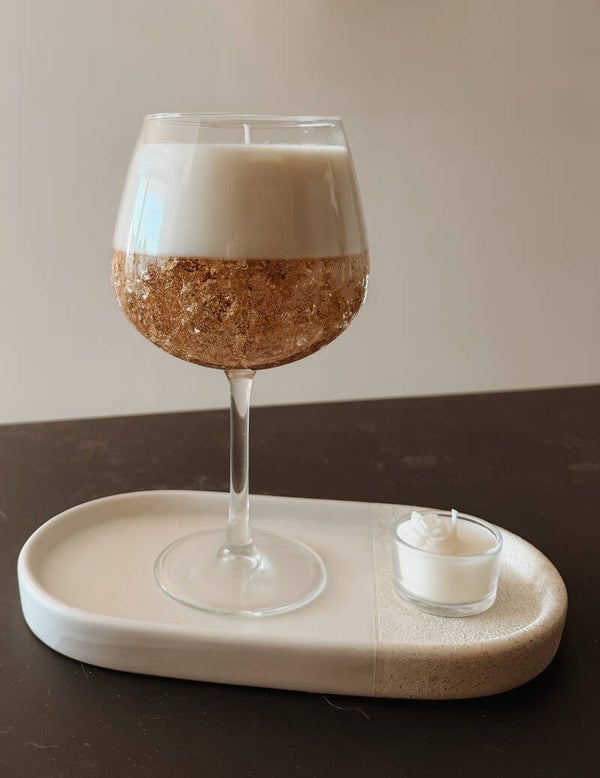 Geurkaars Golden Vanilla Champagne 🥂🕯️