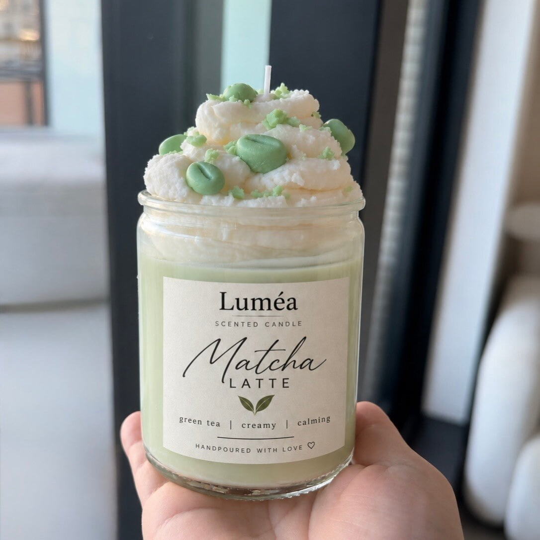 Matcha Latte Candle 🍵🌿