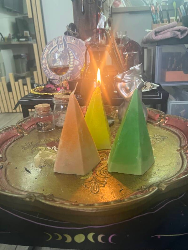 LOT BOUGIE PYRAMIDE