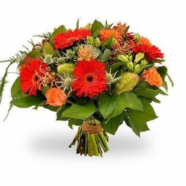 "voor jou", liefje oranje/rode tinten