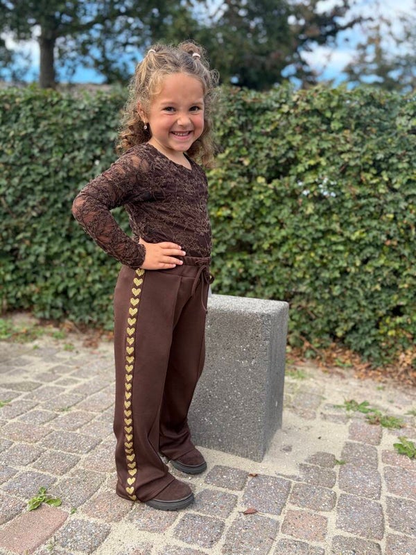 Hartjes broek bruin