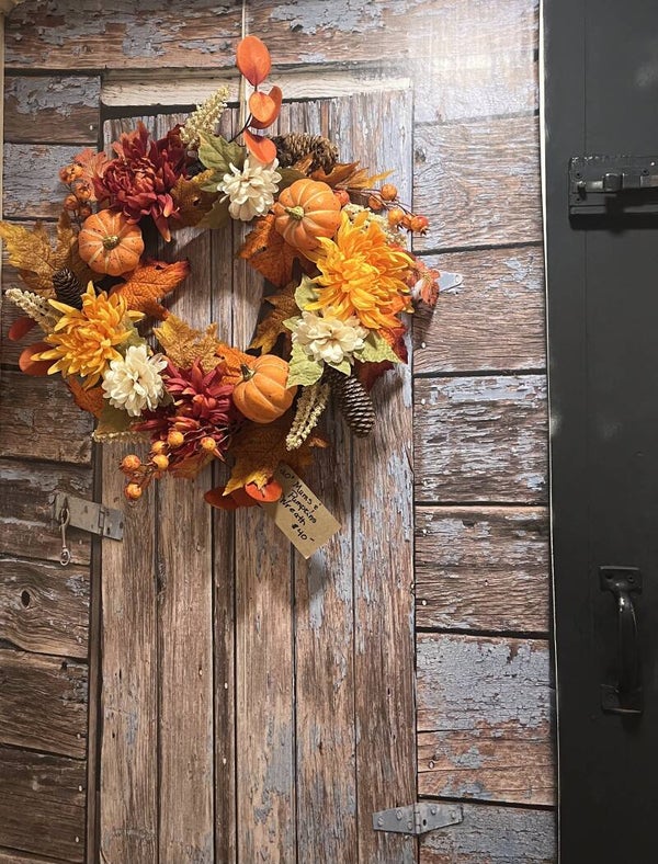 Pumpkin Harvest Wreath