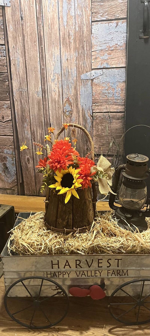 Harvest Bark Basket