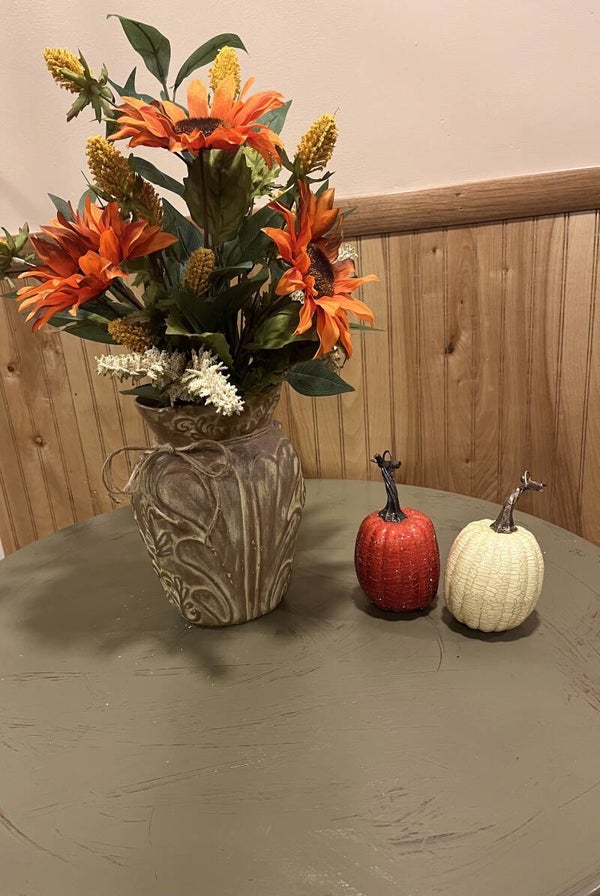 Rustic Autumn Sunflower