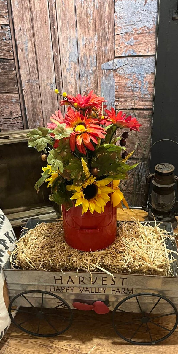 Harvest Red & Gold