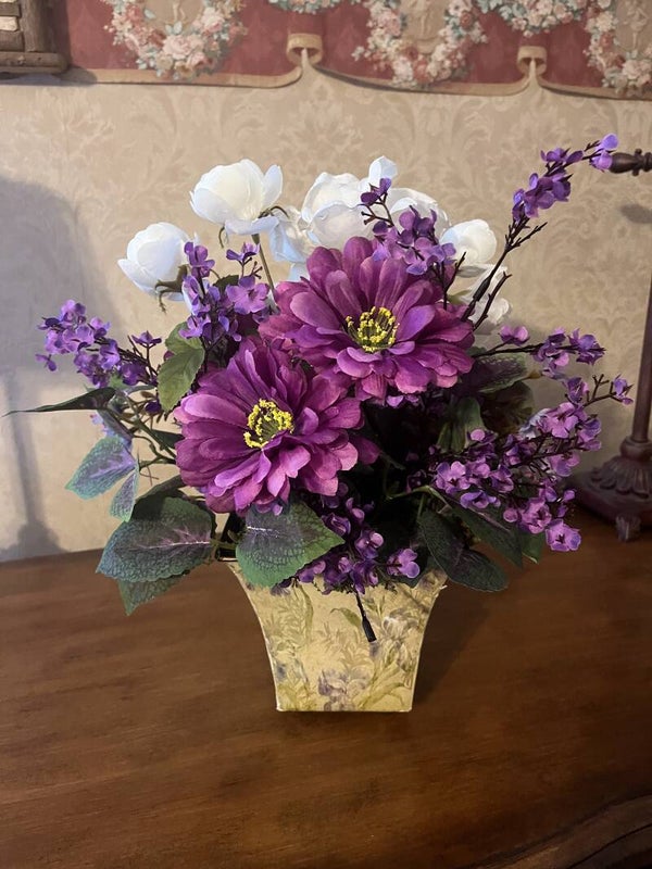 Purple Garden Elegance