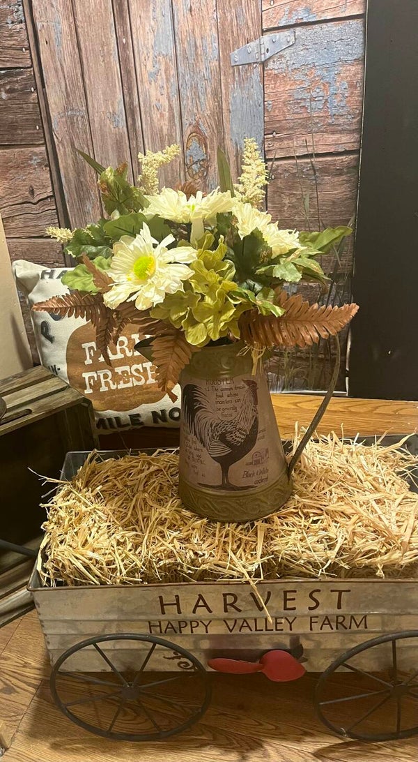 Farmhouse Rooster Garden