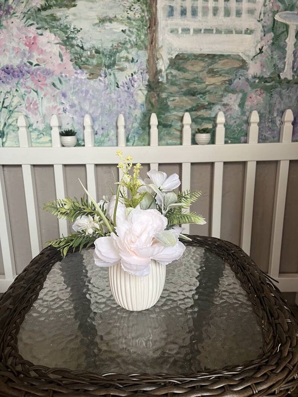Blushing Cottage Garden