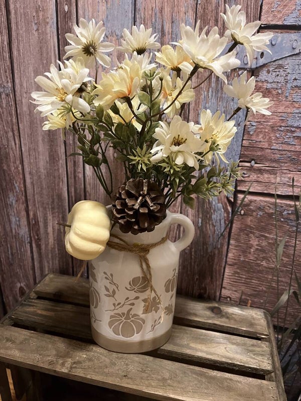 Buttercream Harvest Pitcher