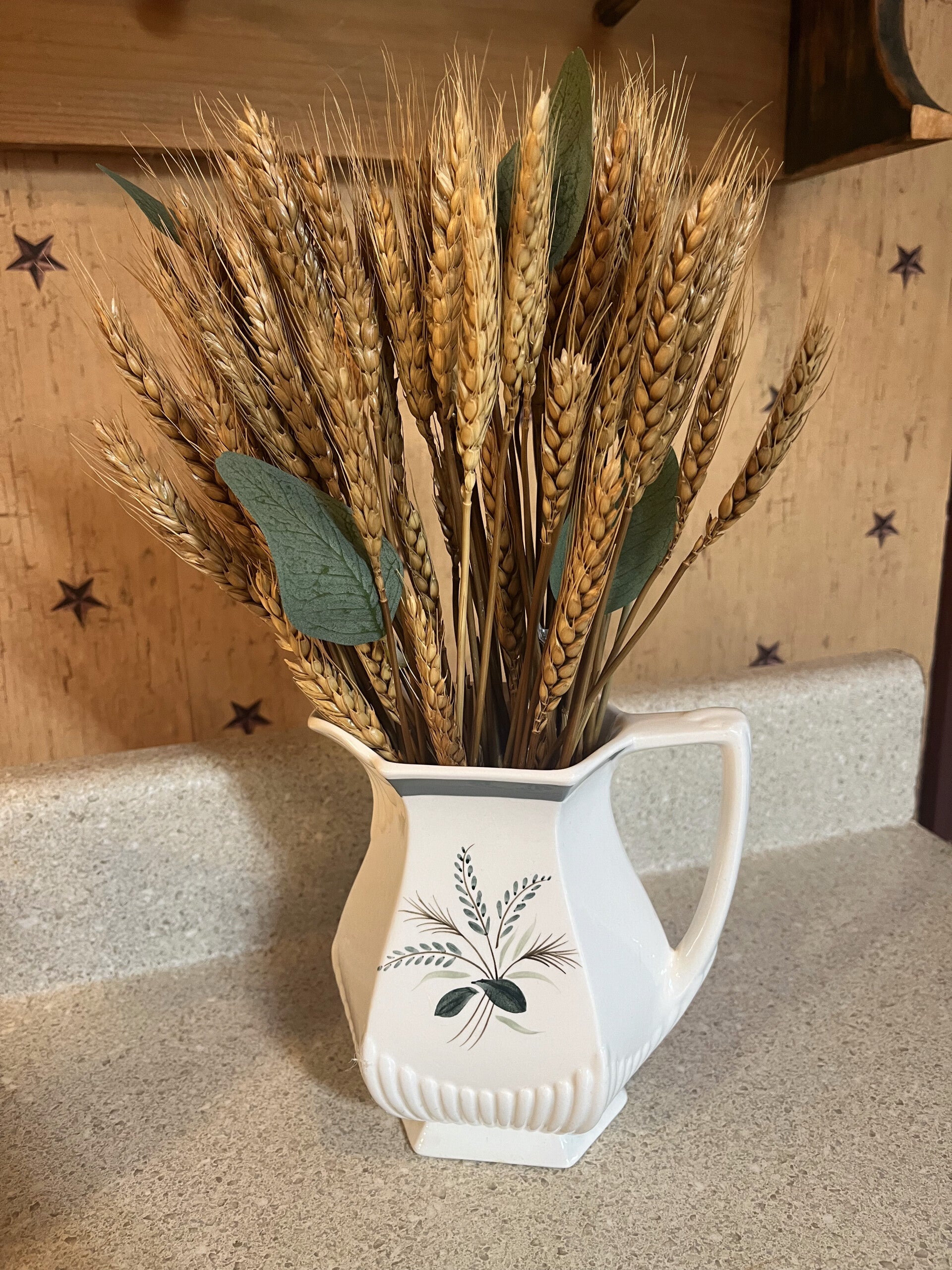 Country Wheat Pitcher