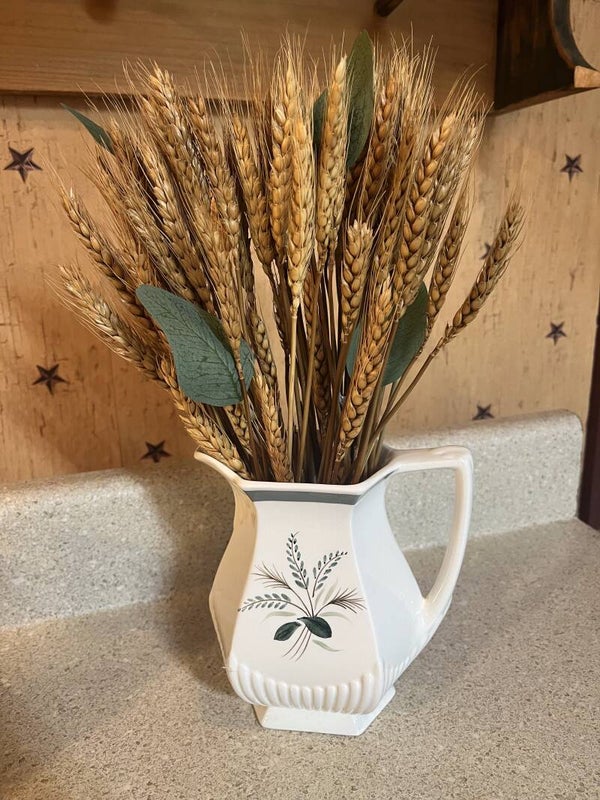 Country Wheat Pitcher