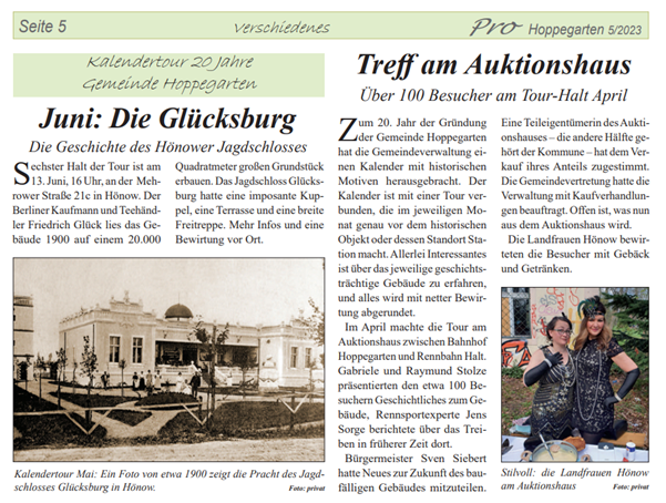 Auszug ProHoppegarten 05/2023