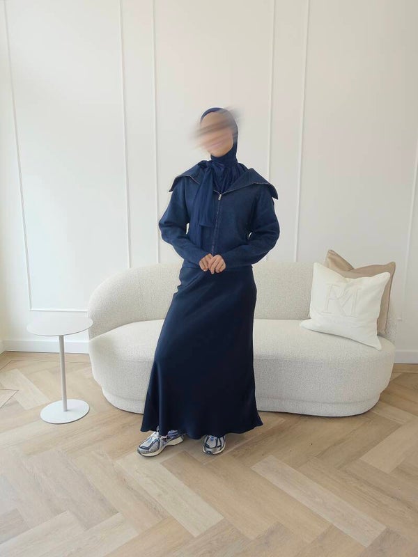 Selena Zip-up sweater