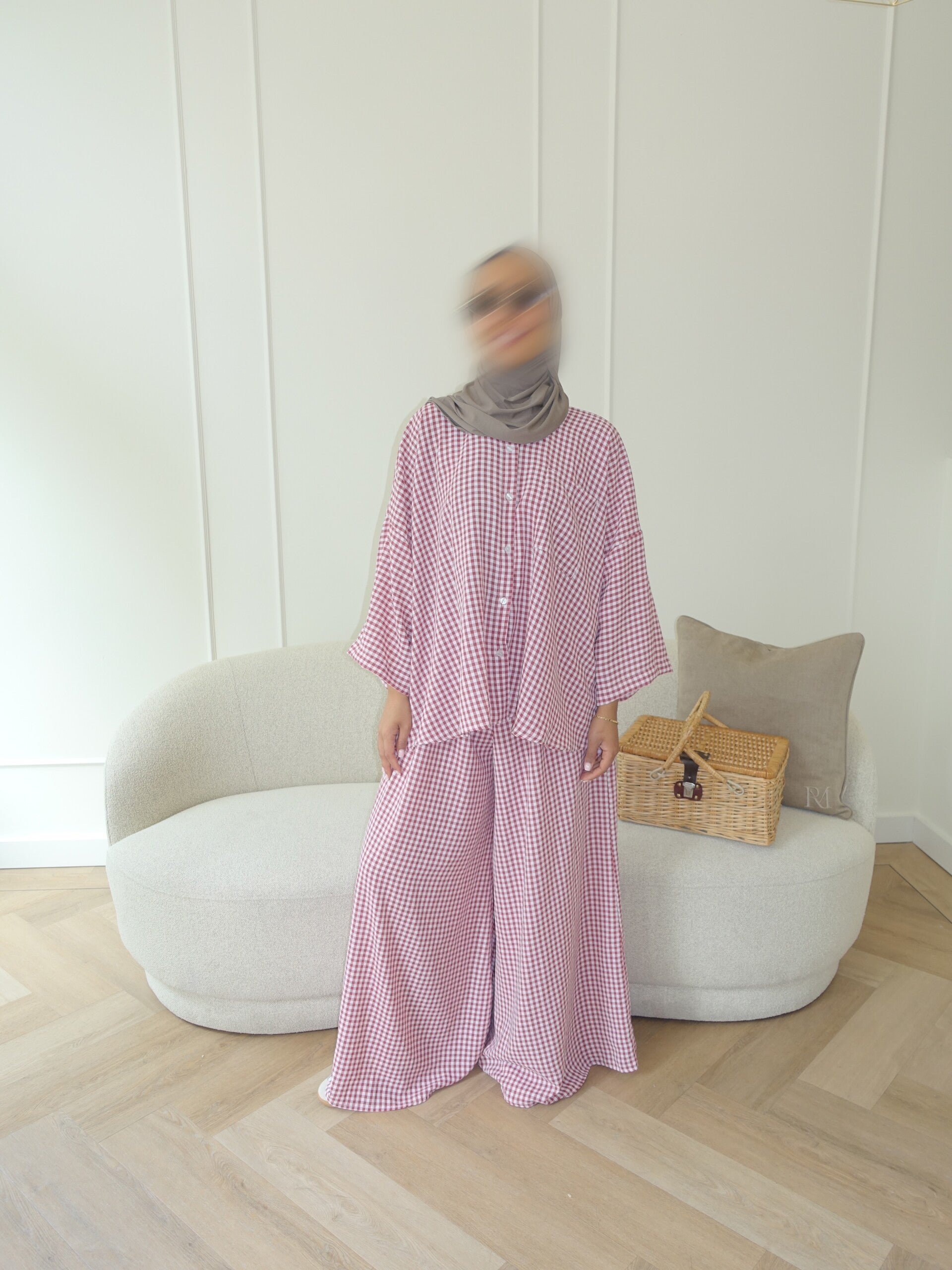 Picnic Twinset Red