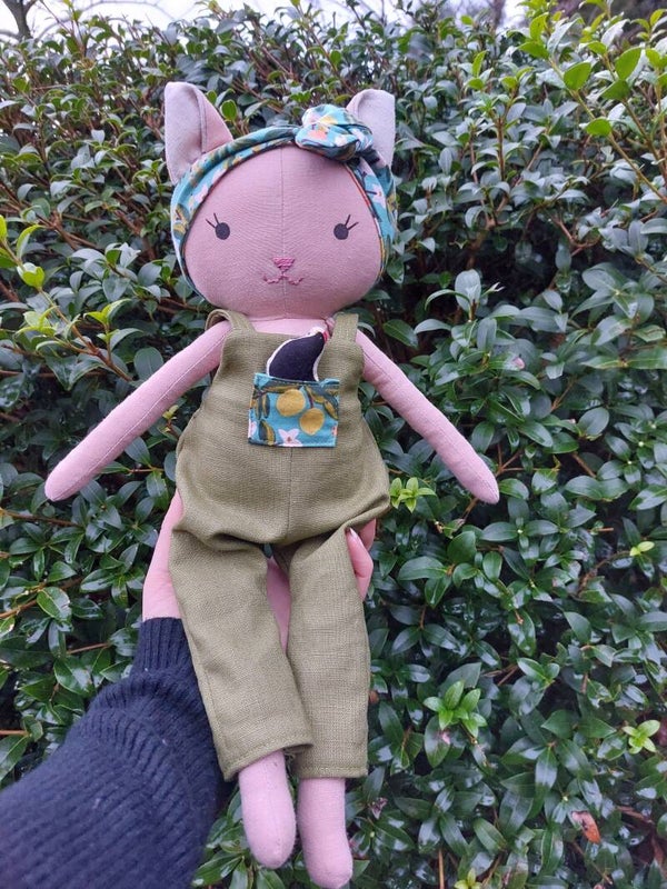 Poesje Pip met kippie