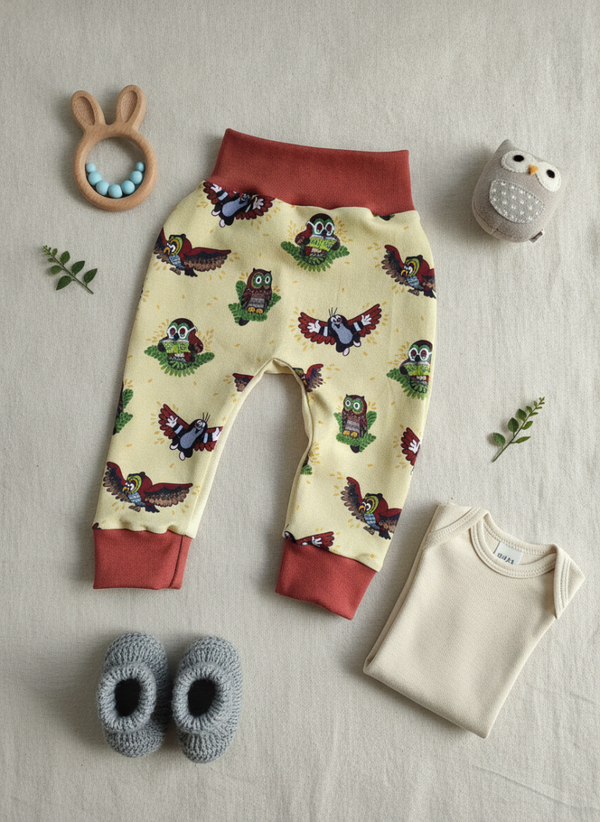 Baby-Hosen aus Jersey / French Terry – Größe 68