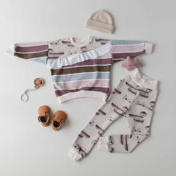 Set Leggings & Pulli - Größe 92