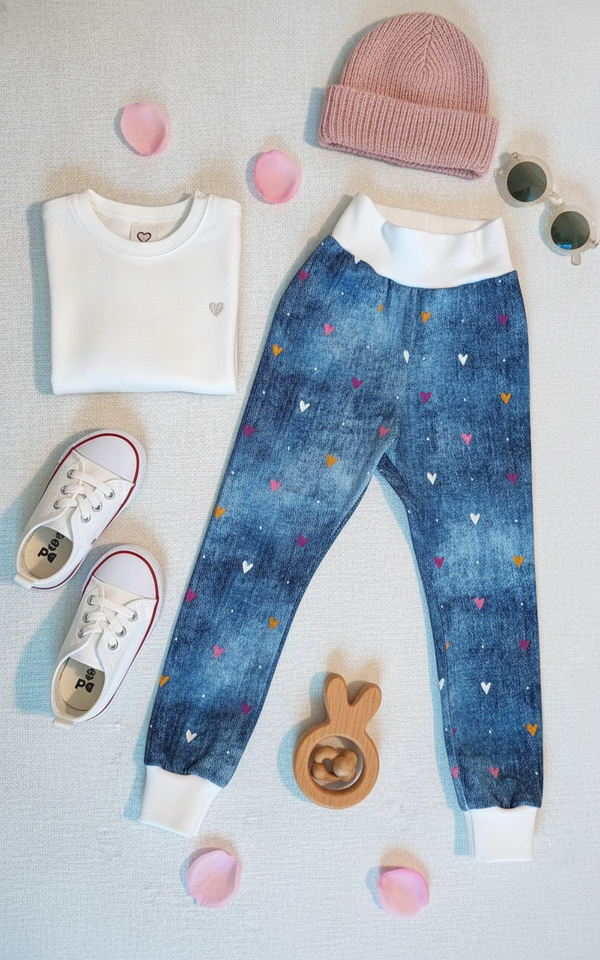 Leggings aus Jersey / French Terry – Größe 92