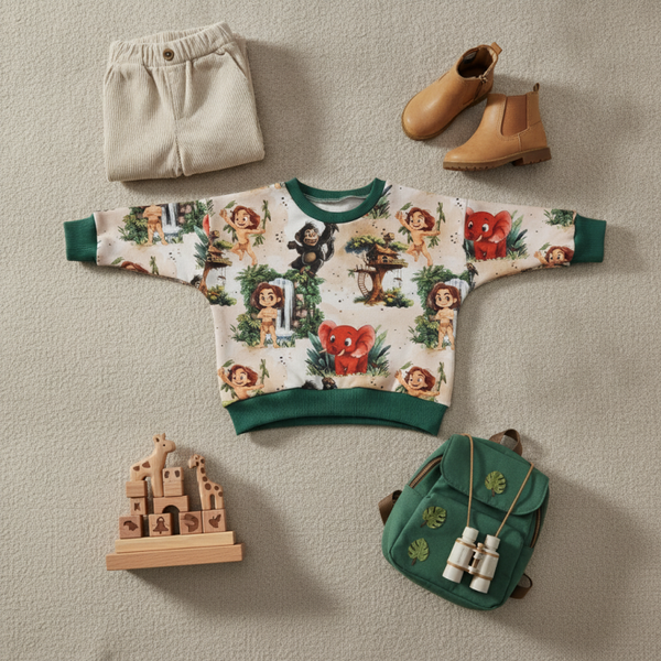 Pullis aus Jersey / French Terry – Größe 74