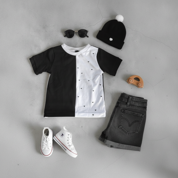 Handmade Kinder-Shirts aus Jersey / French Terry – Größe 92