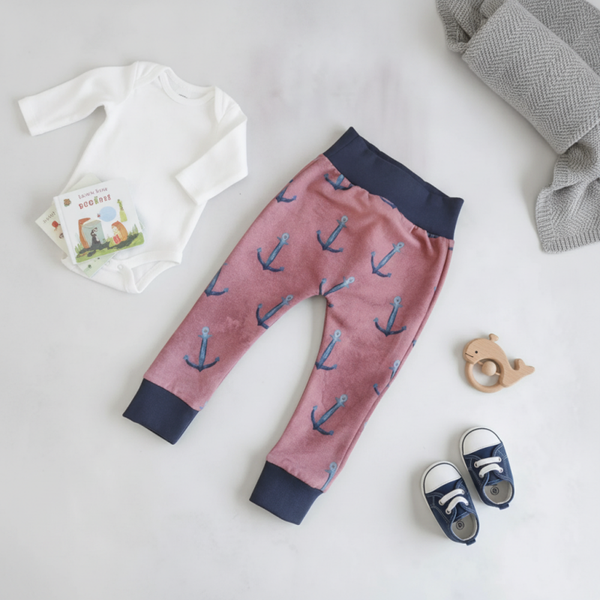 Baby-Hosen aus Jersey / French Terry – Größe 80