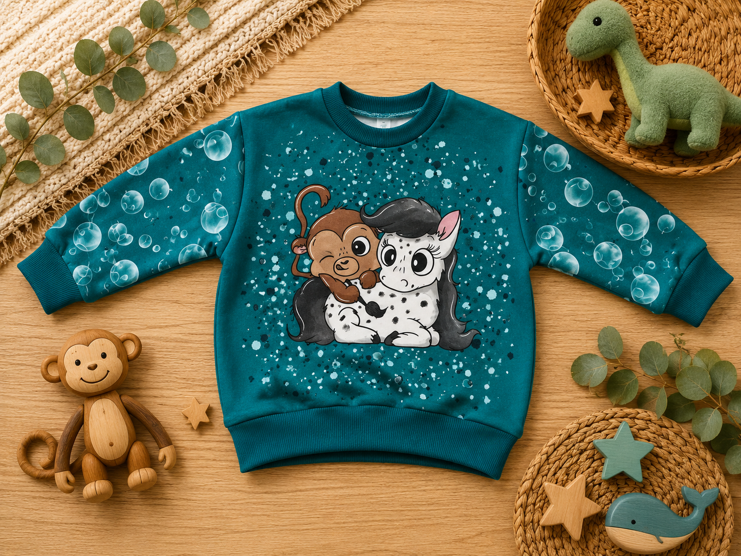 Pullis aus Jersey / French Terry – Größe 104