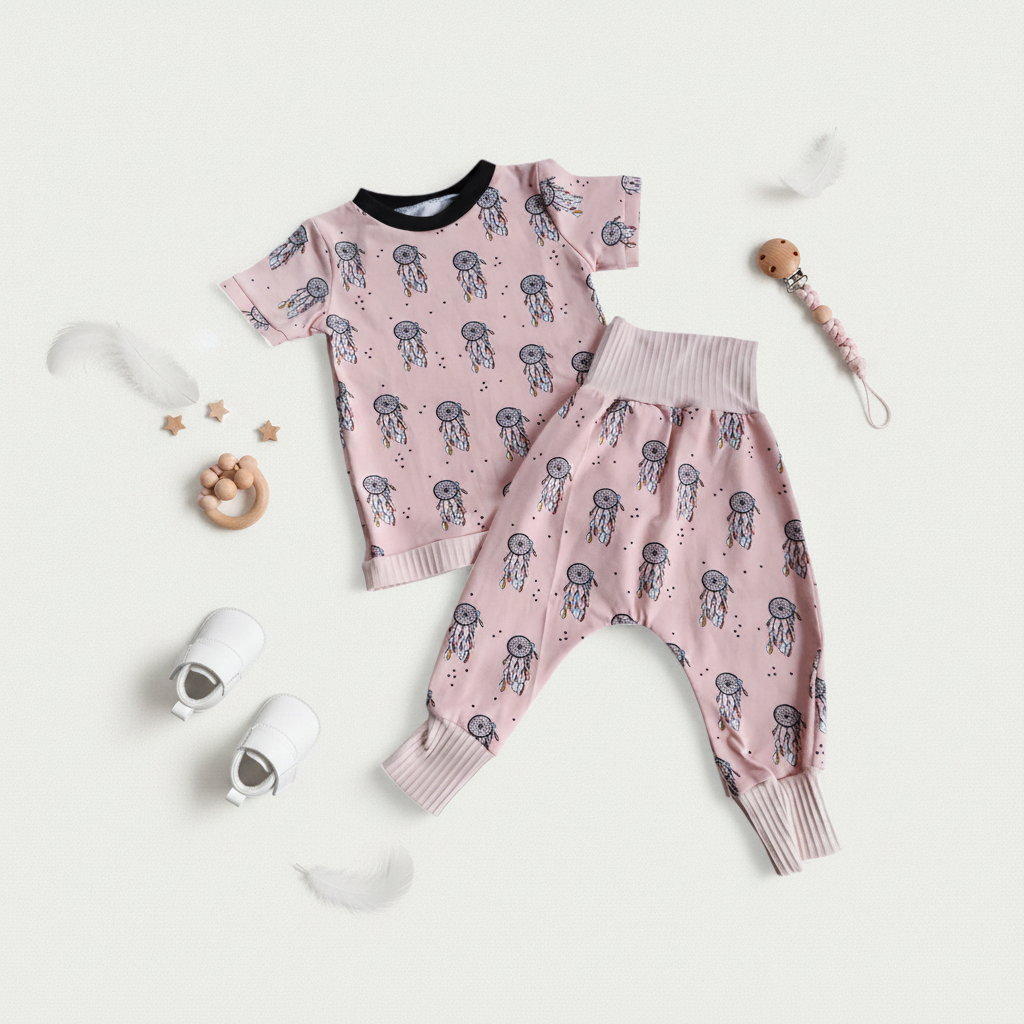 Set Hose & Tshirt aus Jersey - Größe 98