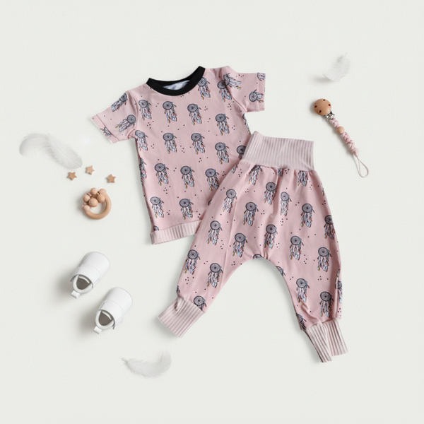Set Hose & Tshirt aus Jersey - Größe 98