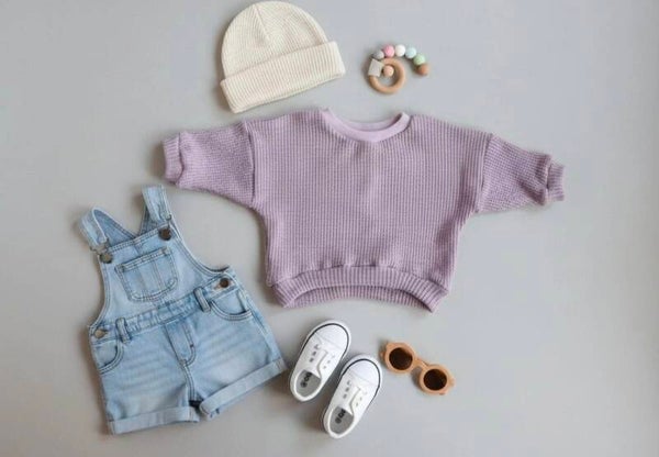 Baby-Pullis aus Jersey / French Terry / Strick – Größe 62