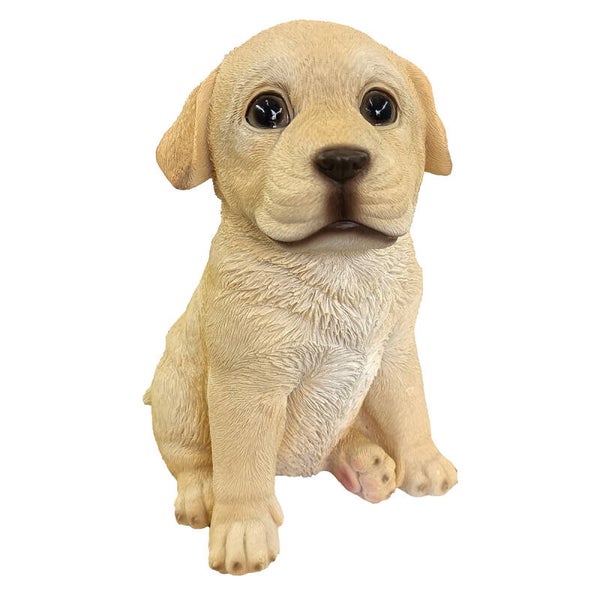 Chiot Labrador – Figurine Déco Craquante 18 x 12 x 15 cm.