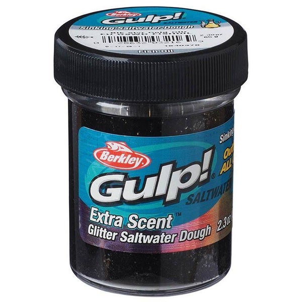 Berkley Gulp! Extra Scent Glitter Saltwater Dough – Pâte à Pêcher Mer 2.3 oz / 65g