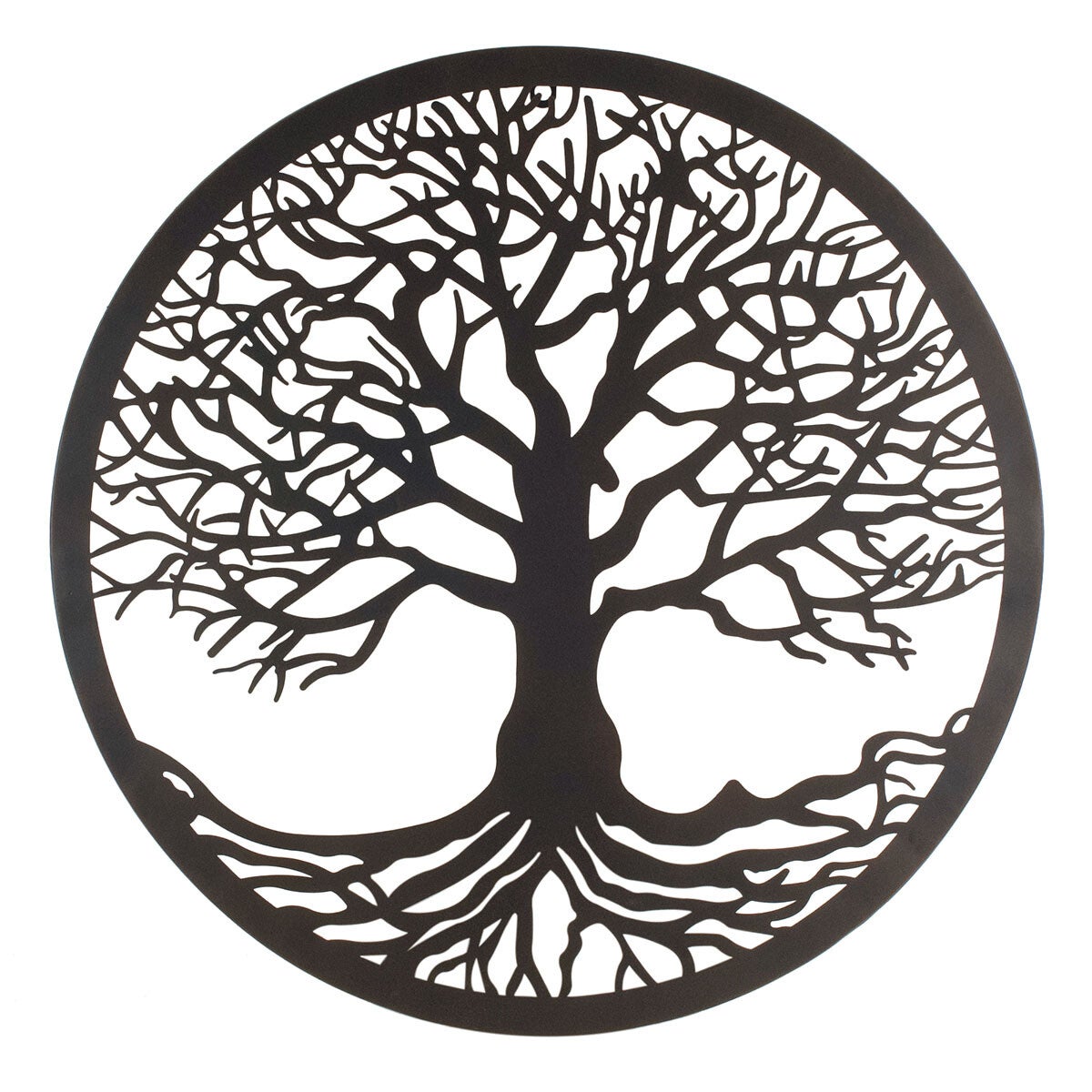 Arbre de Vie Décoration Murale 60 x 1 x 60 cm