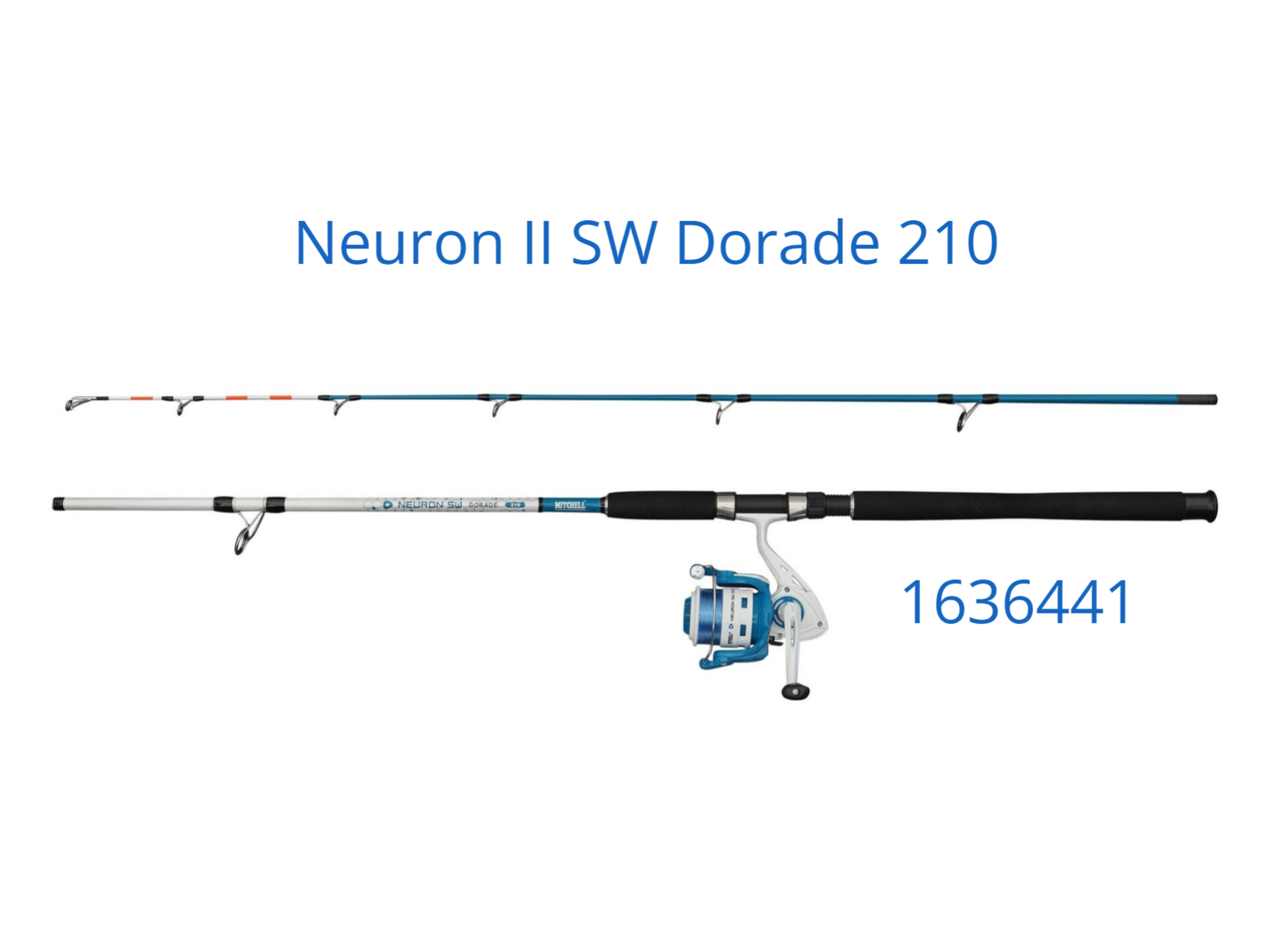 Canne + Moulinet Michell Neuron II SW Dorade 2.10 m 60/120 Gr