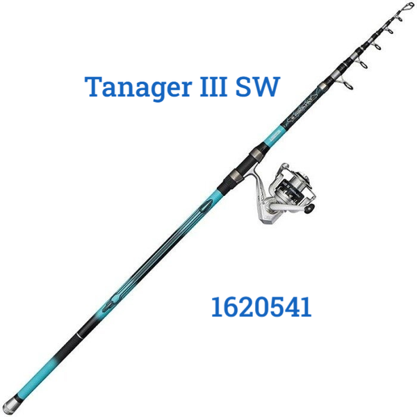 Canne + Moulinet Mitchell Tanager III SW Surf Pro 4.20 m 80/150 Gr