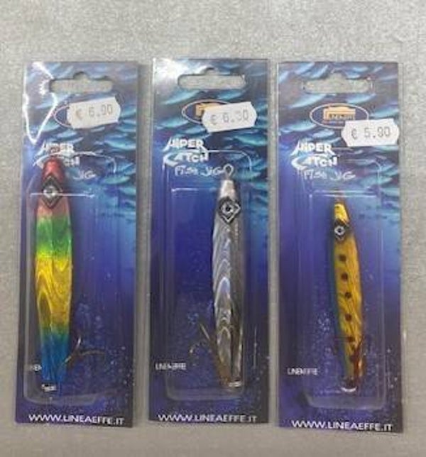 🔥 Lot Déstockage – 3 Jigs Lineaeffe Hiper Catch (40g/60g/80g)