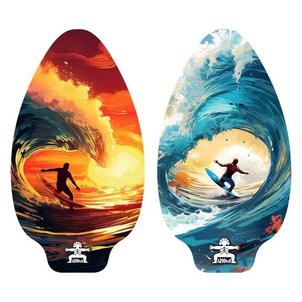 Skimboard Beach Life 90cm - Coucher de Soleil au Tube Parfait