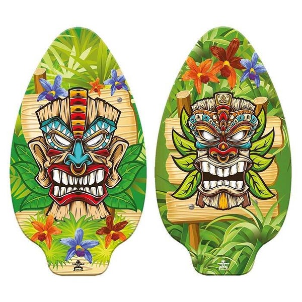 Skimboard Tiki 80cm – Totem Design Polynésien
