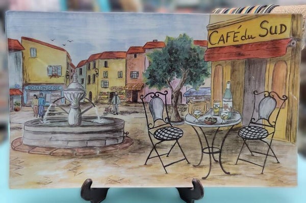 Vide Poche En Verre Trempé 25 x 15 cm
