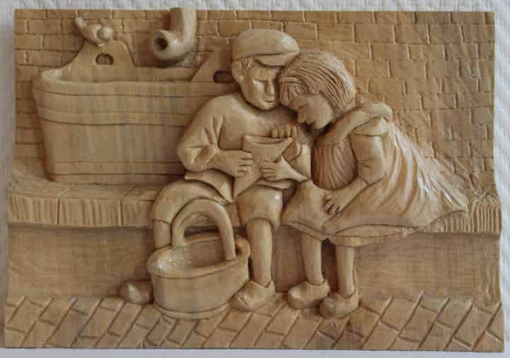 Snoepende kinderen