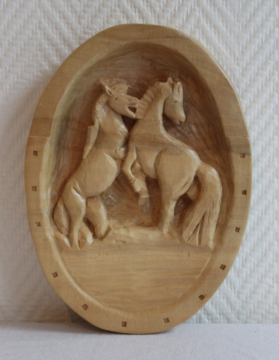 Spelende paarden