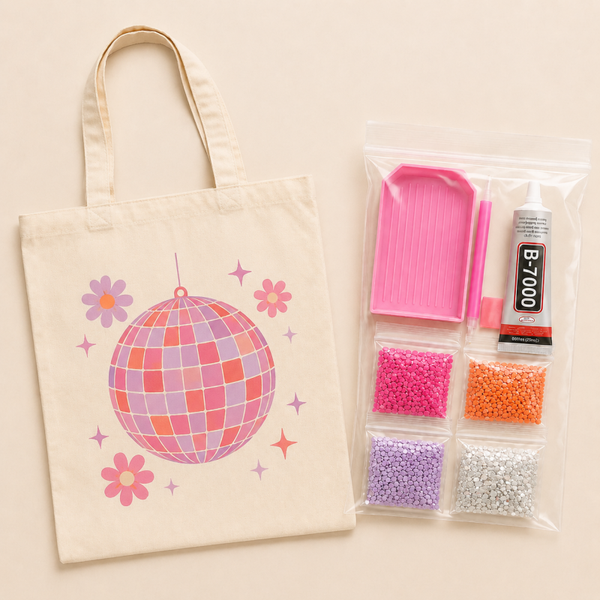 Bedazzle totebag