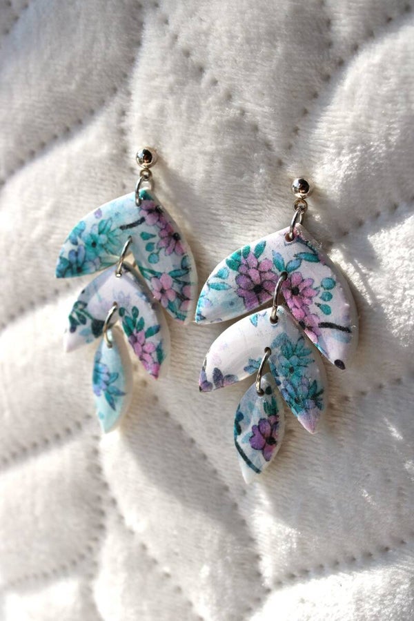 Hangers met bloemen print