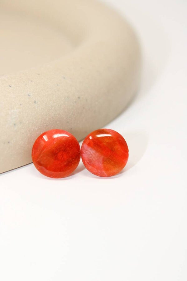 Orange rond meerkleurig