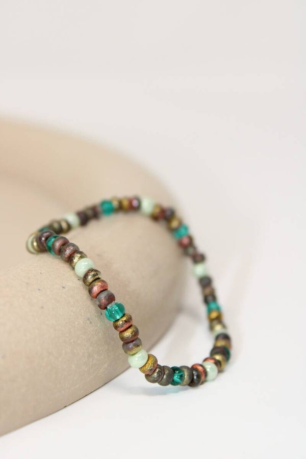 Armband mix groen