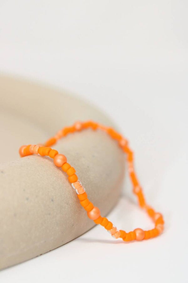 Armband mix oranje