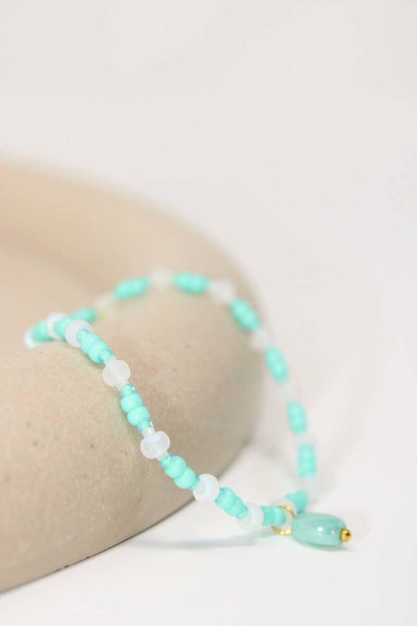 Armband licht blauw